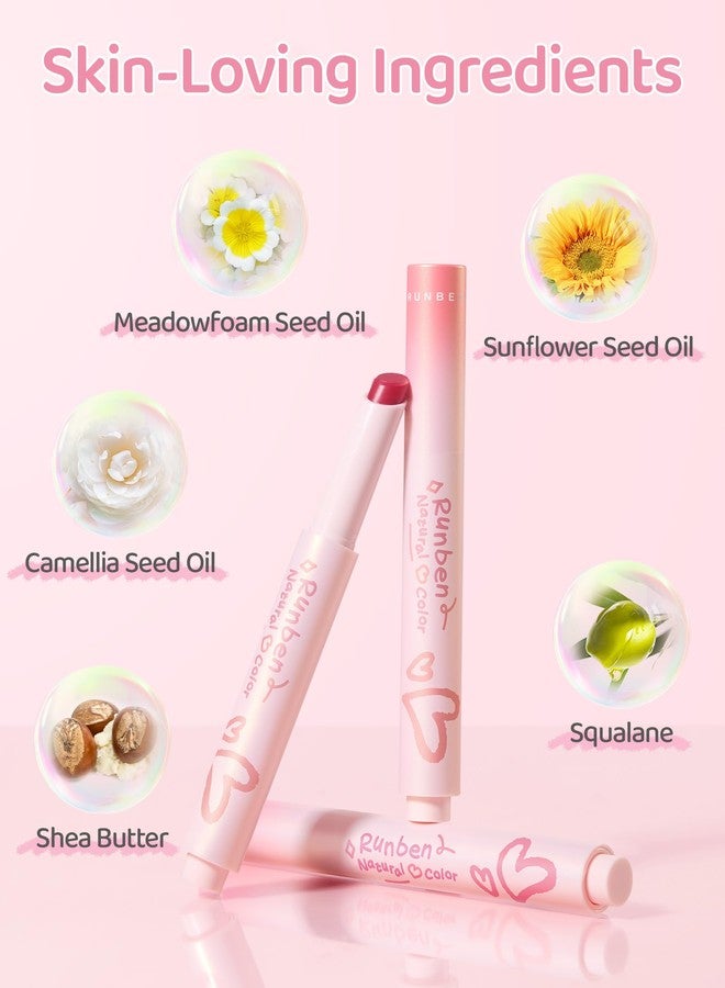 RUNBEN Kids Tinted Lip Balm, Milk Orange Lips Gloss, 24H Moisturizing, Safe & Non-toxic Lipstick for Teen Girls, Birthday Makeup Gift for Daughter - Image 4